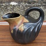 French Ceramic pitcher Art-Nouveau early twentieth