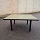 Coffee table mid century ceramic top