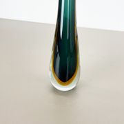 Large Murano Glass Sommerso Vase Designed by Flavio Poli attrib., Italy, 1970s