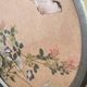 Vintage wooden pedestal table