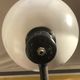 ALUMINOR Metal Metal White Metal Black Black Jacket Vintage Table Lamp