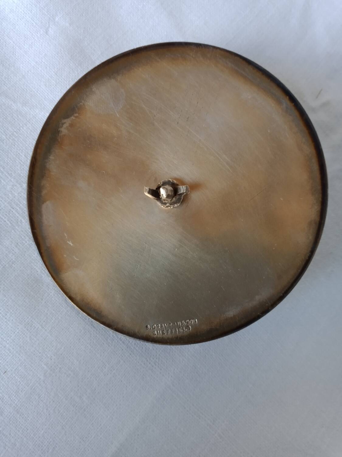 B Grayson & Son Sheffield Crackle Ceramic Cookie Jar