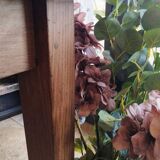 Solid oak farmhouse table 260x100