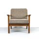 Fauteuil lounge en teck danois par Juul Kristensen, années 1970