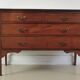 Mahogany chest of drawers 1950s