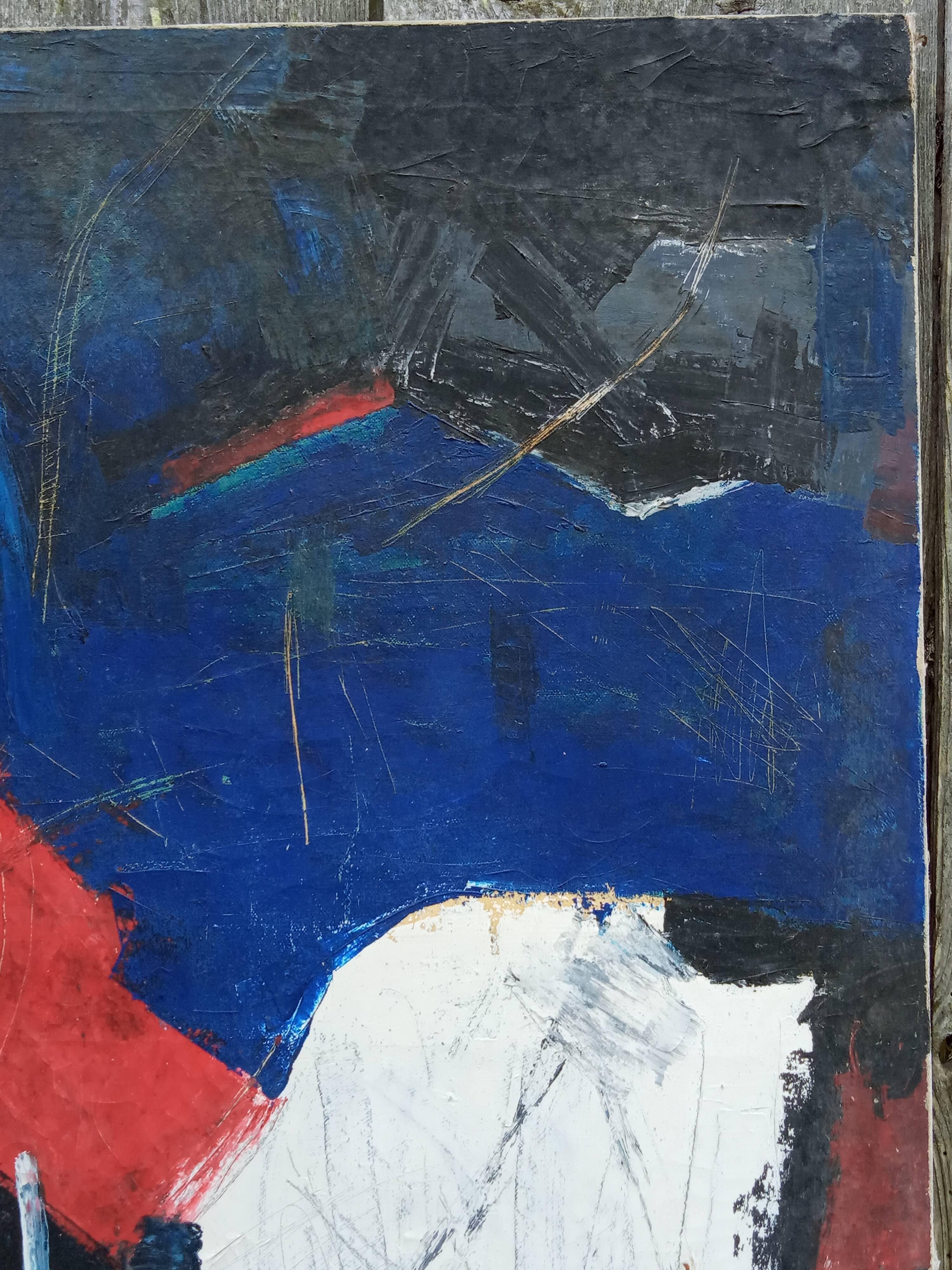 Abstract painting on canvas 65×81 cm