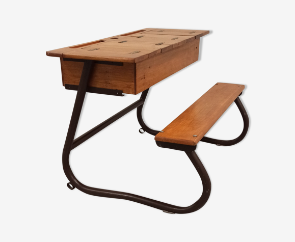 Old office with integrated bench