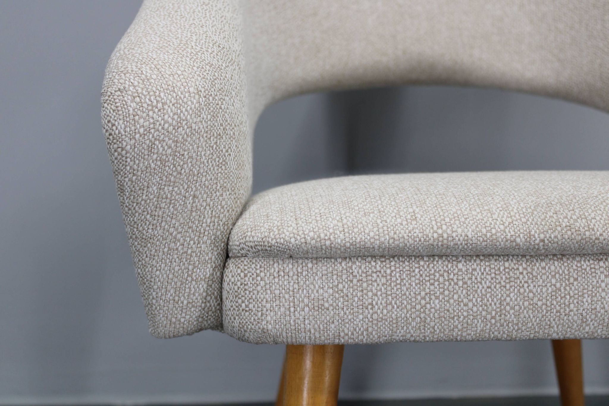 1960s Pair of Restored Shell Chairs, Czechoslovakia
