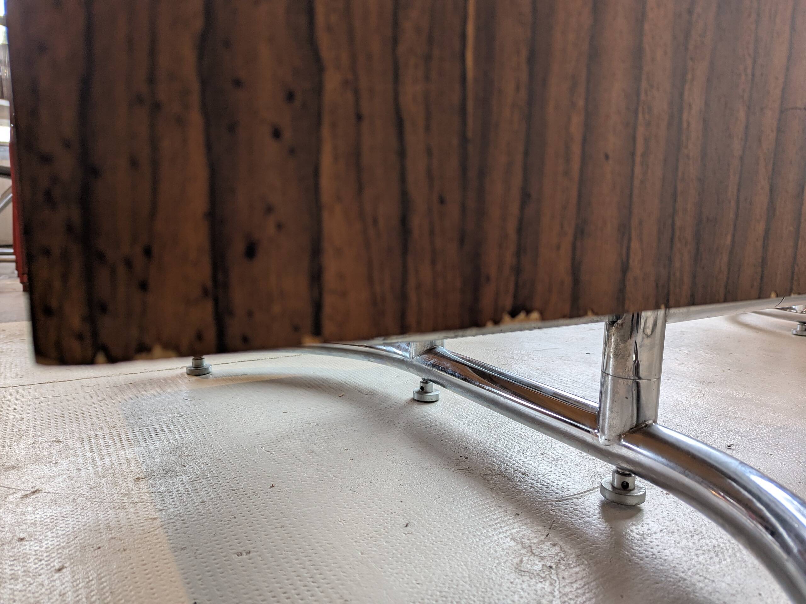 Rio rosewood executive desk, 1970s.