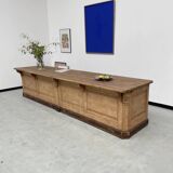 Comptoir chêne et pin XXL 350cm