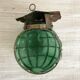 Marine lantern wall lamp in blown glass