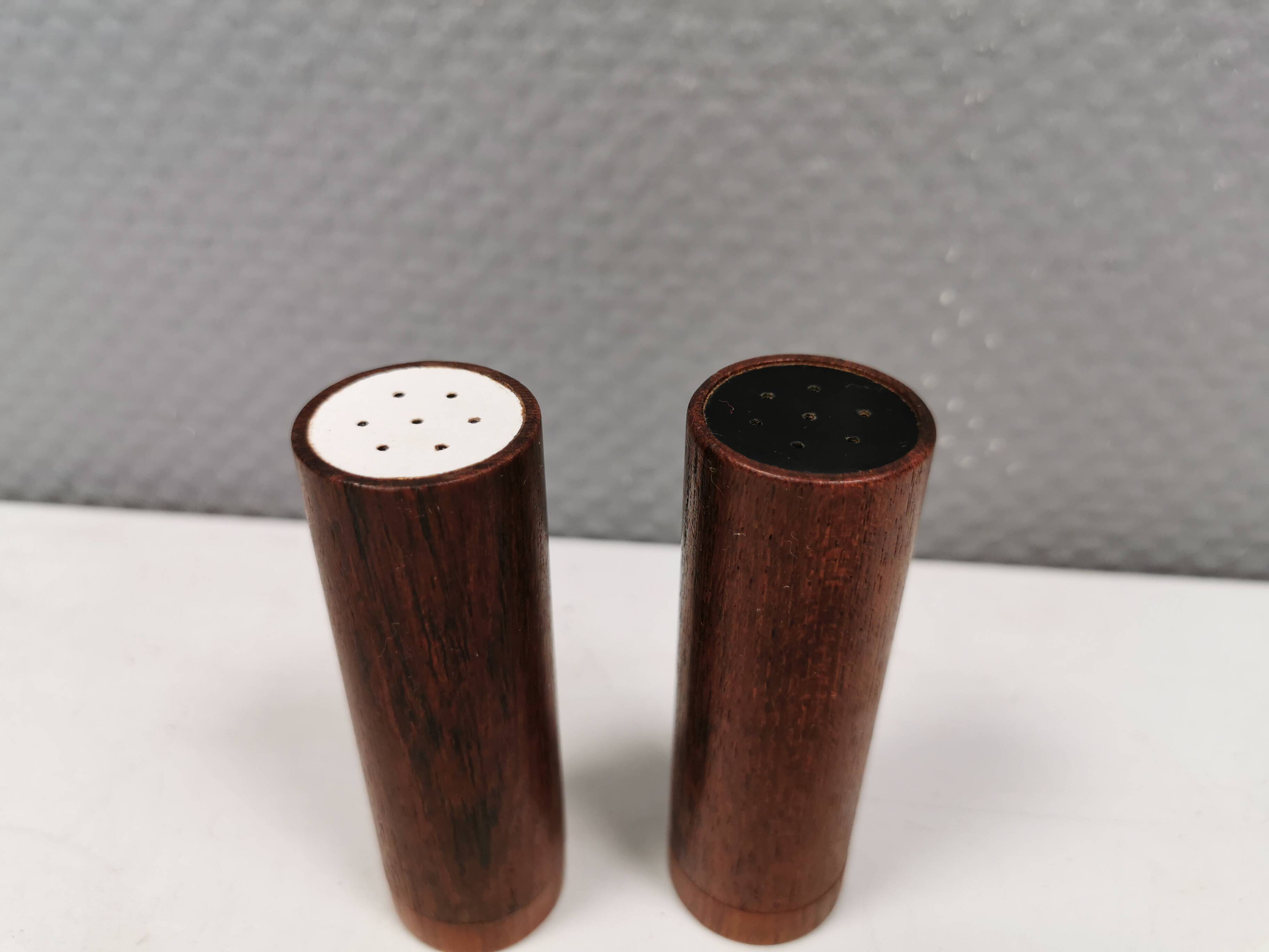 Very beautiful Salt and Pepper set from Danish Digsmed 1970s in teak.