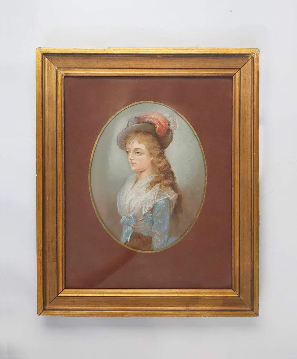 18th century pastel portrait