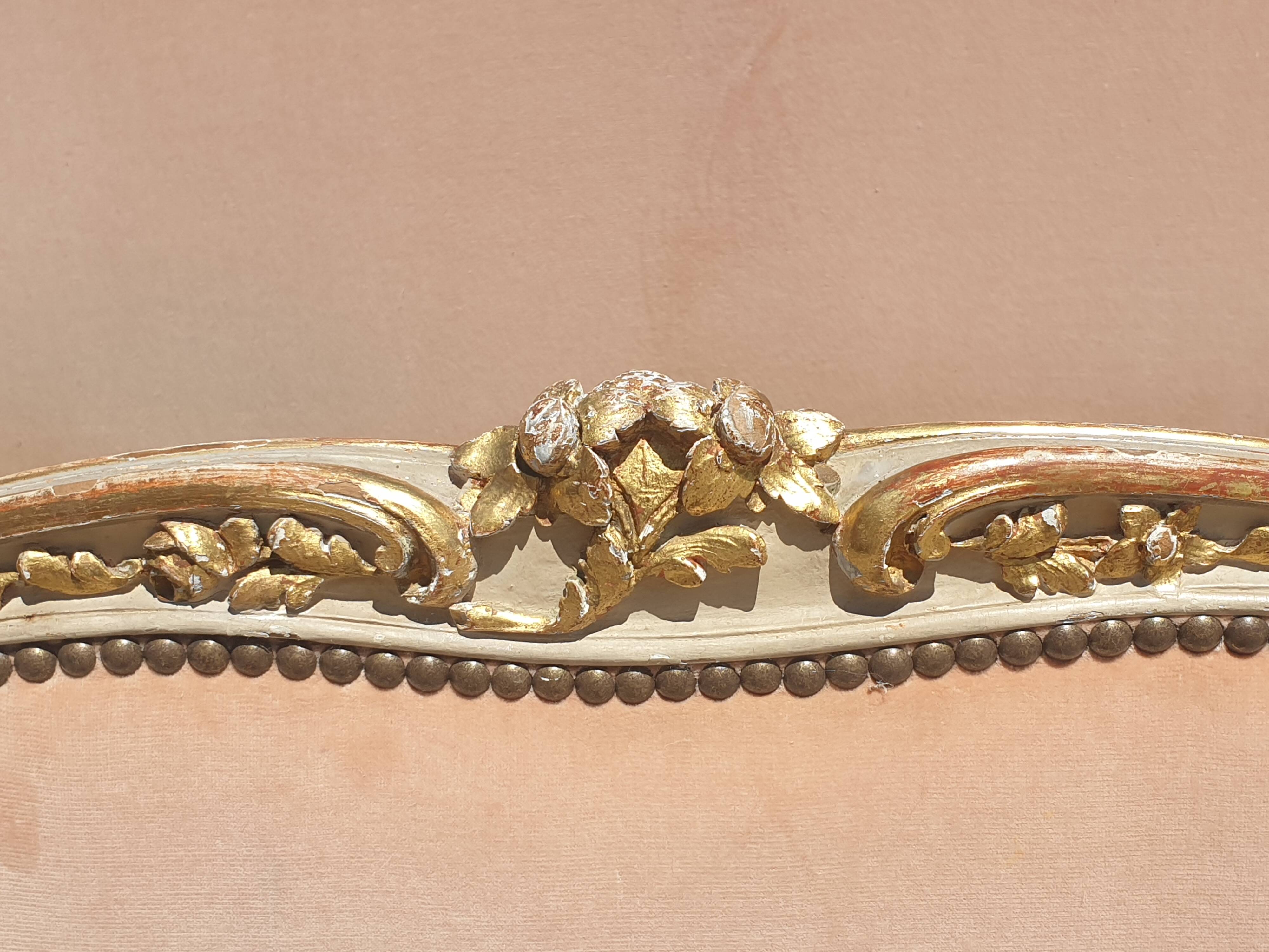 Louis XV half-basket bed