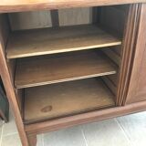Massive teak sideboard