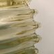 Antique yellow glass salad bowl