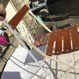 Wooden folding children's chair