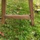 Ancien banc de ferme