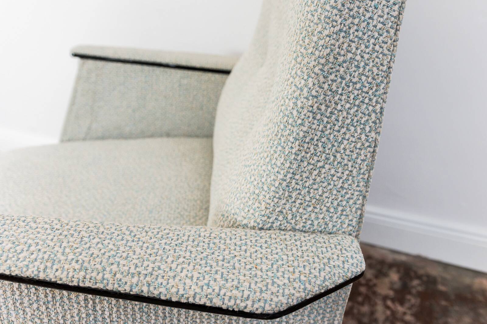 Vintage Geometric Armchair, Hungary, 1960s