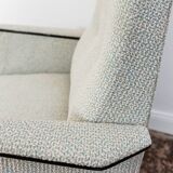 Vintage Geometric Armchair, Hungary, 1960s