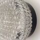 Vintage wall lamp from the 70s in molded glass