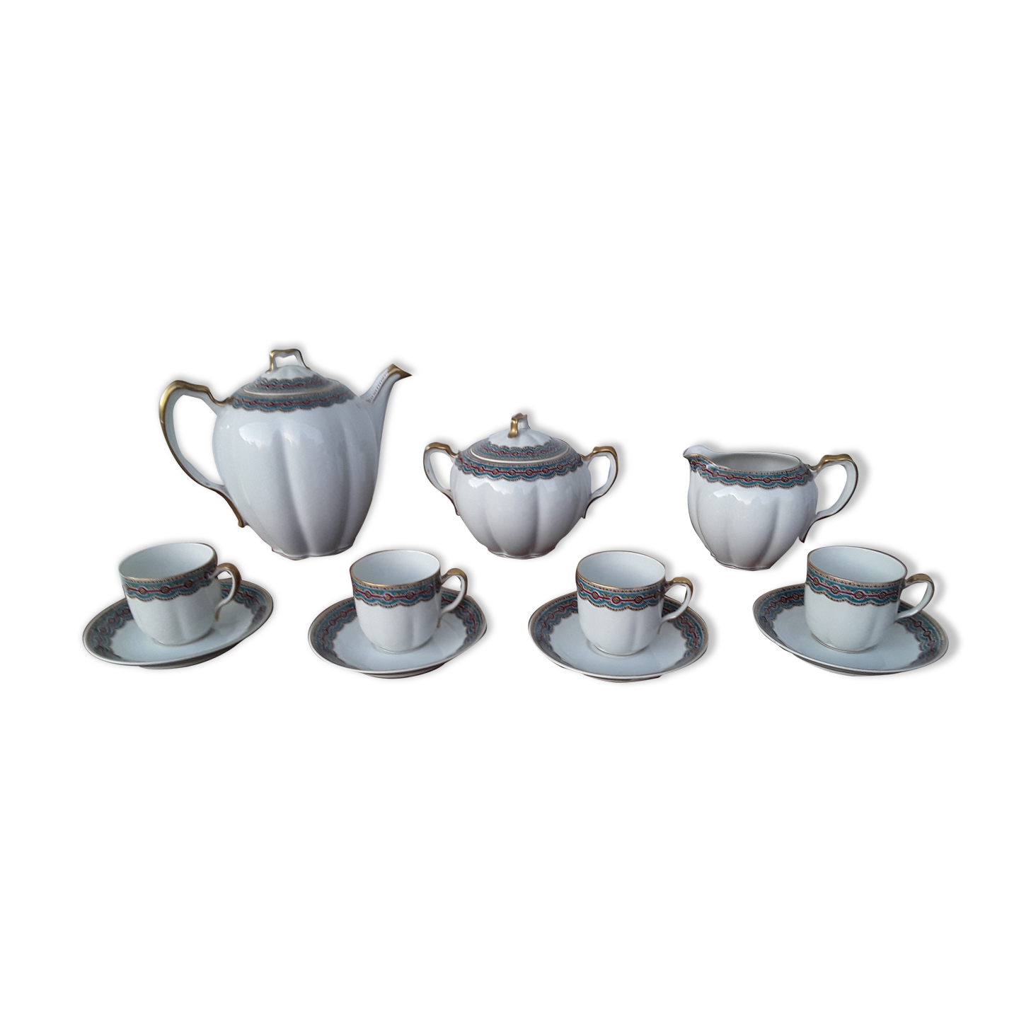 Frank Haviland Letourneur Coffee Service