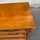 Louis XVI commode in solid cherry wood — Quality Furniture Label 1976