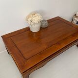 Table basse bois exotique