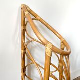 Rattan umbrella holder