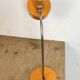 Lampe de table orange vintage, années 1970