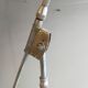 Pendulum floor lamp, model 219s, from the 50s by Ferdinand Solere