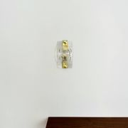 Set of 2 Murano Glass Wall or Ceiling Lamps by Carlo Nason for Mazzega