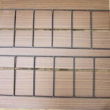 Shelf wall metal metal and wood type string