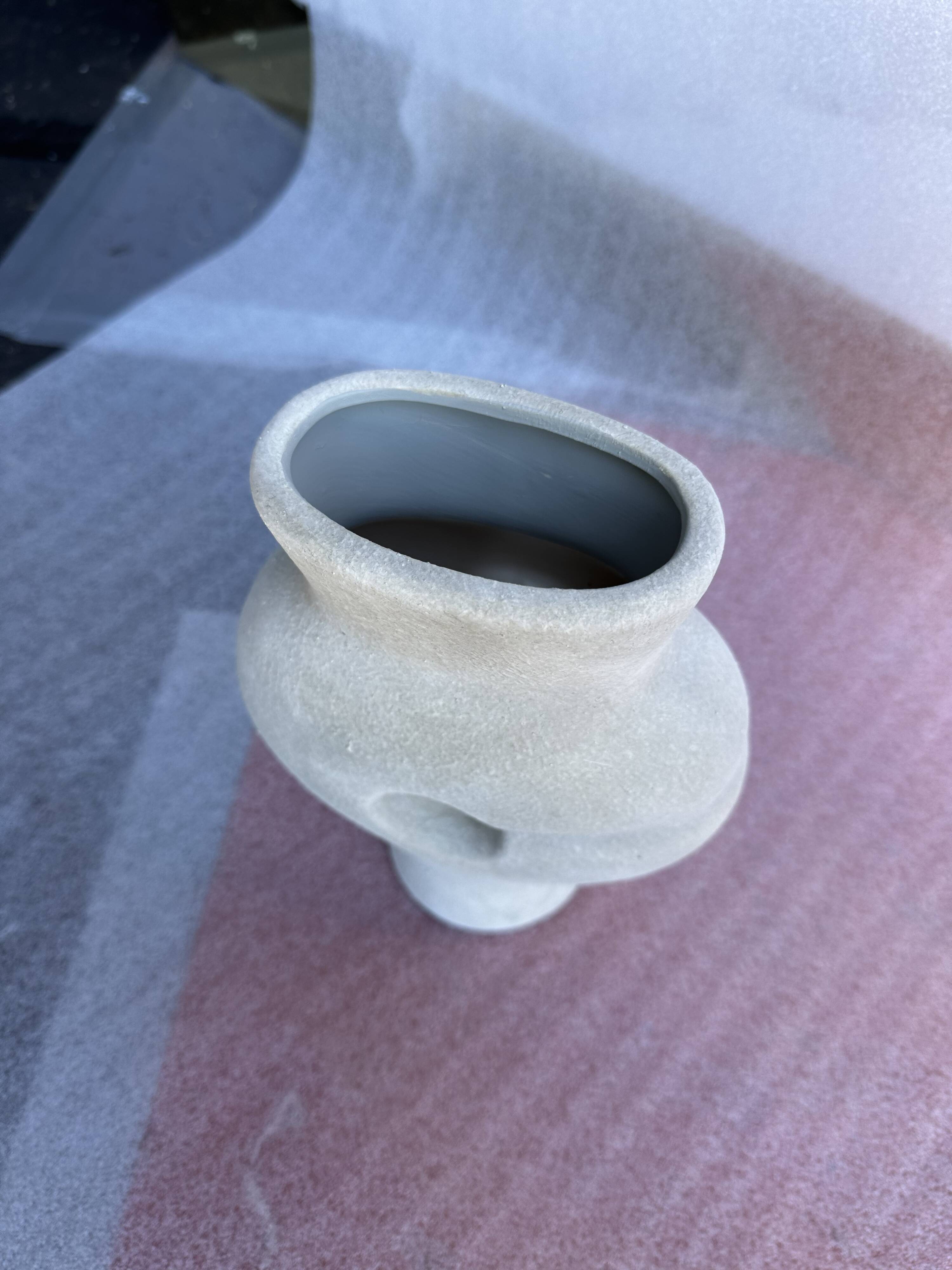 Chania terracotta vase