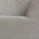 Headboard of 160 completely reupholstered in an ecru boucle fabric.