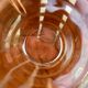 6 Italian amber glass coffee cups 1970s