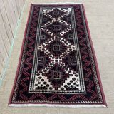 Tapis iranien en laine fait main - 188x91cm