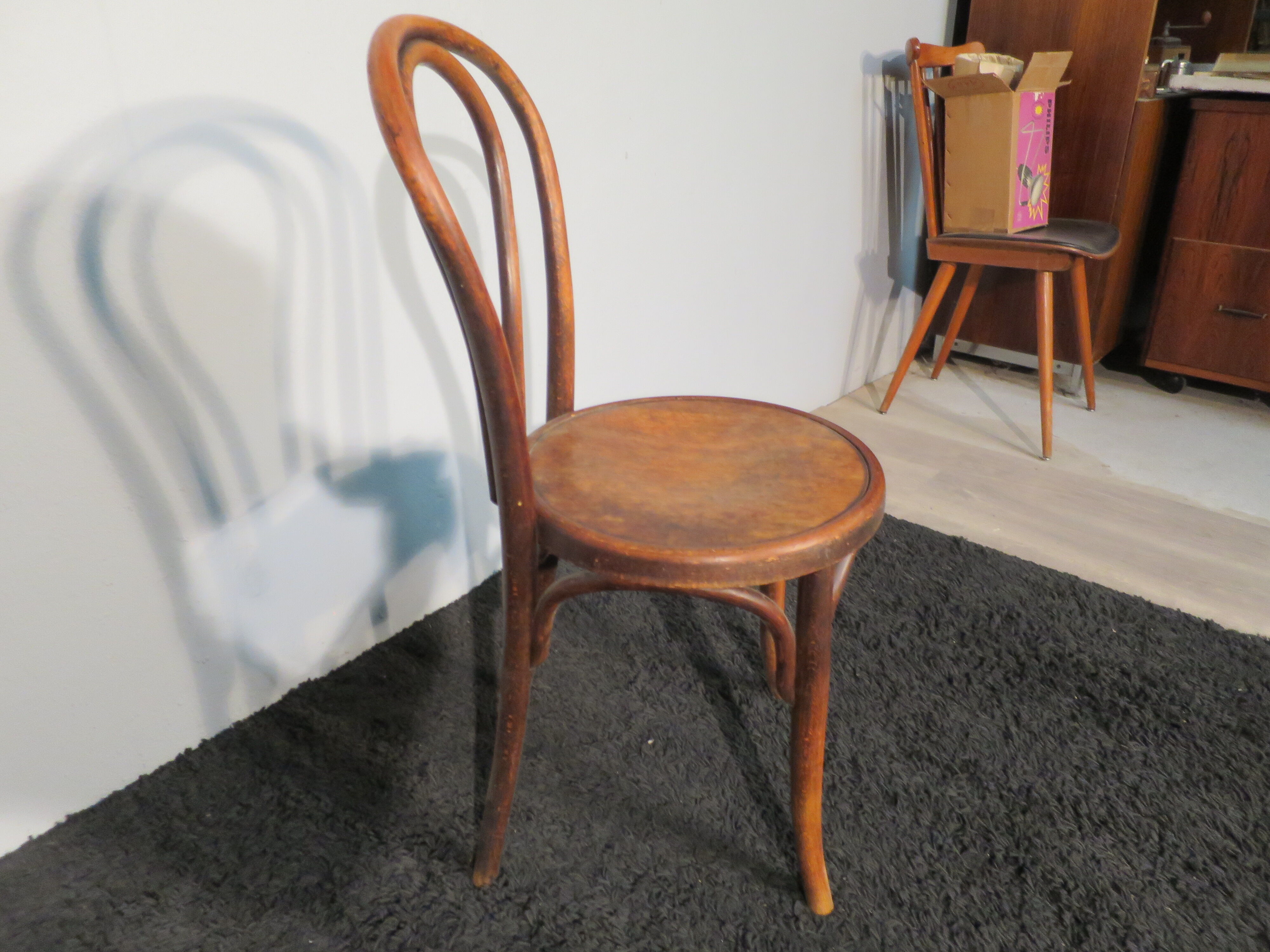 Vintage fischel bistro chair