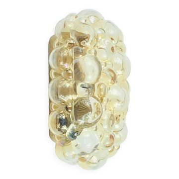 Mid Century Bubble Glass Wall Light - Helena Tynell For Limburg, 1960s