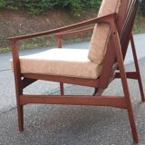 Scandinavian teak armchair 1960
