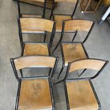 6 Mullca 510 school chairs