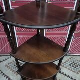Vintage corner shelving unit