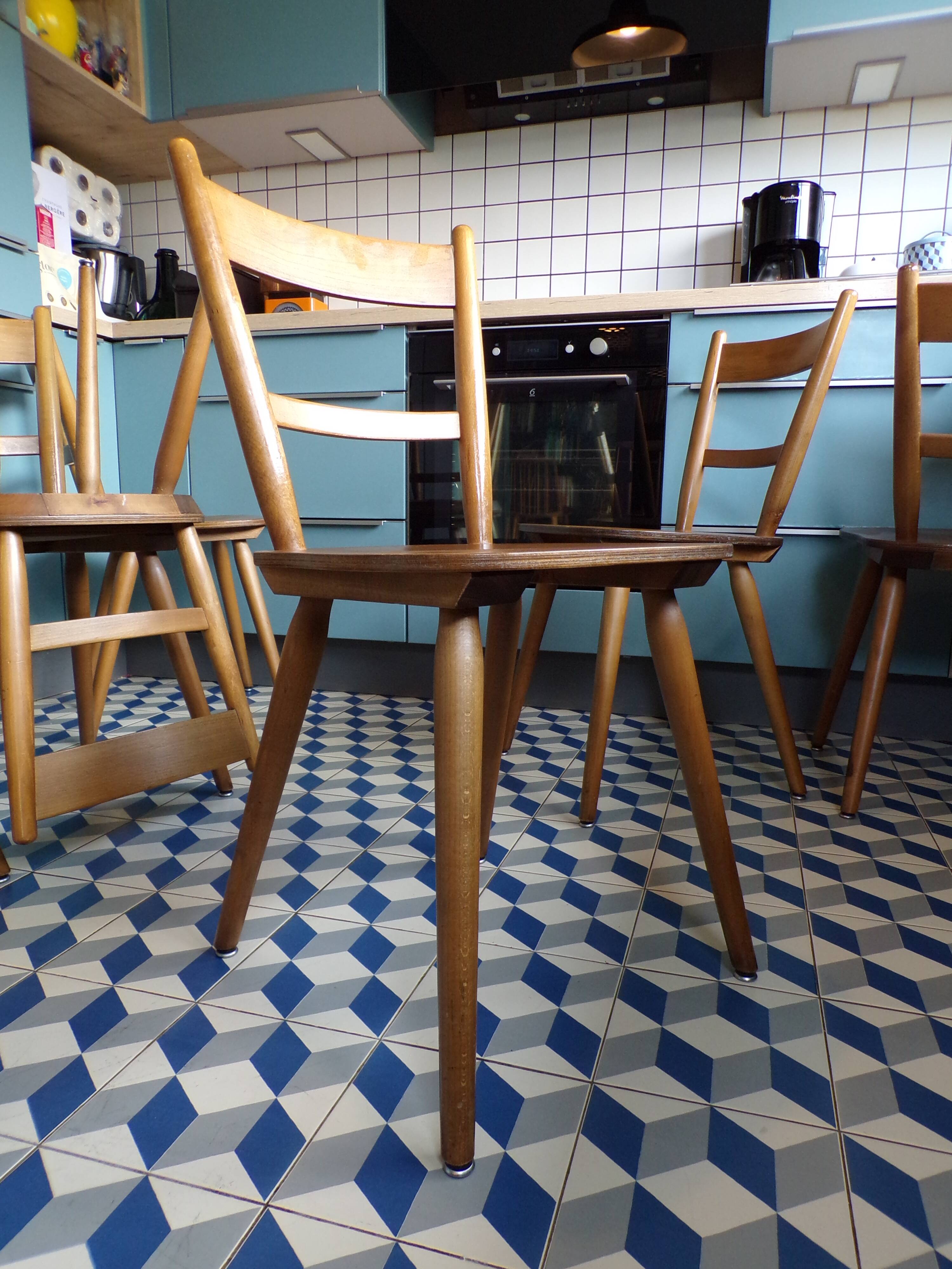 Set 6 chaises de bistrot Tubingen Allemagne