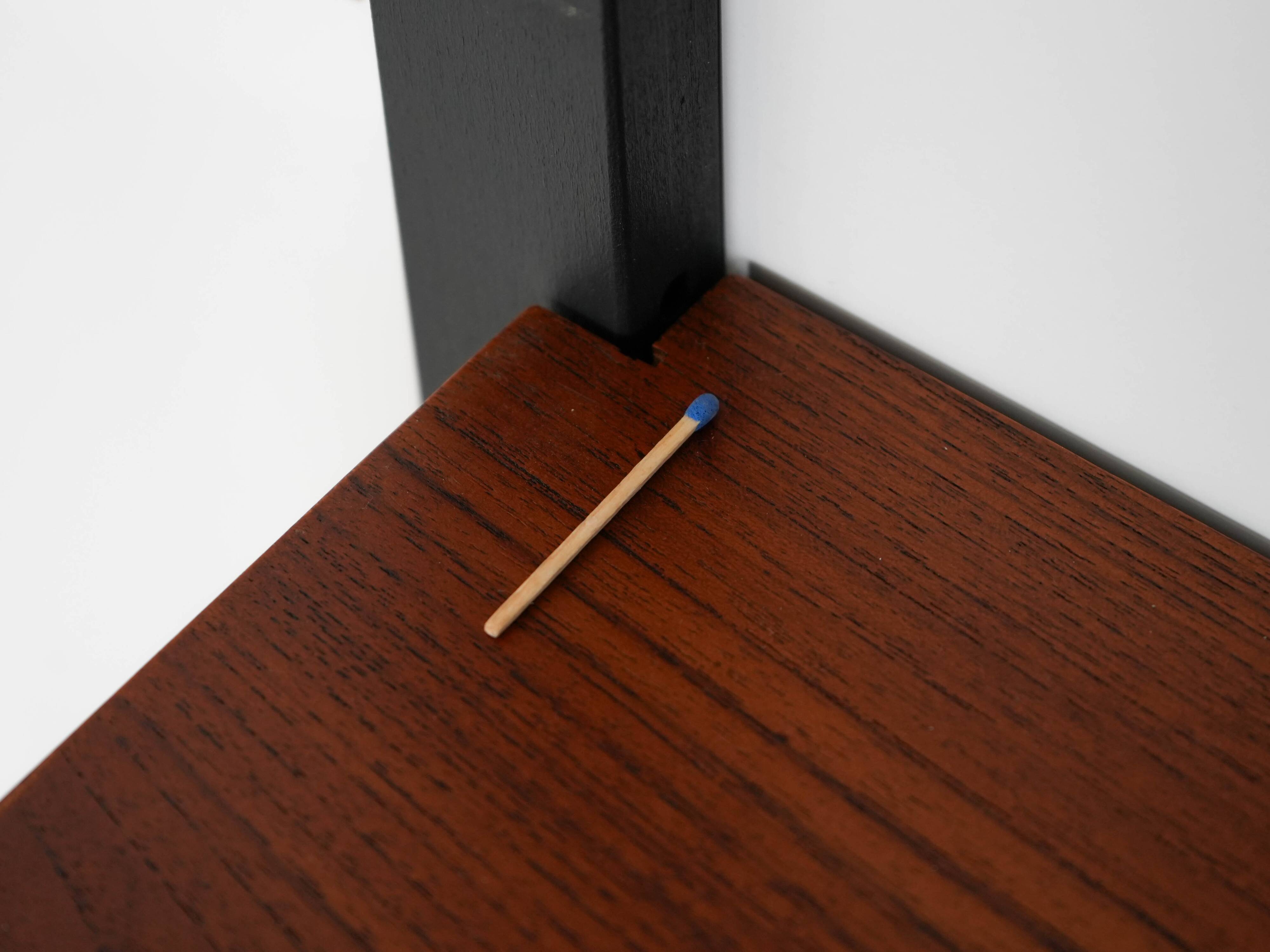 Teak shelving unit, Danish design, 1960s, made in Denmark