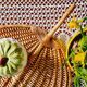 Rattan tray
