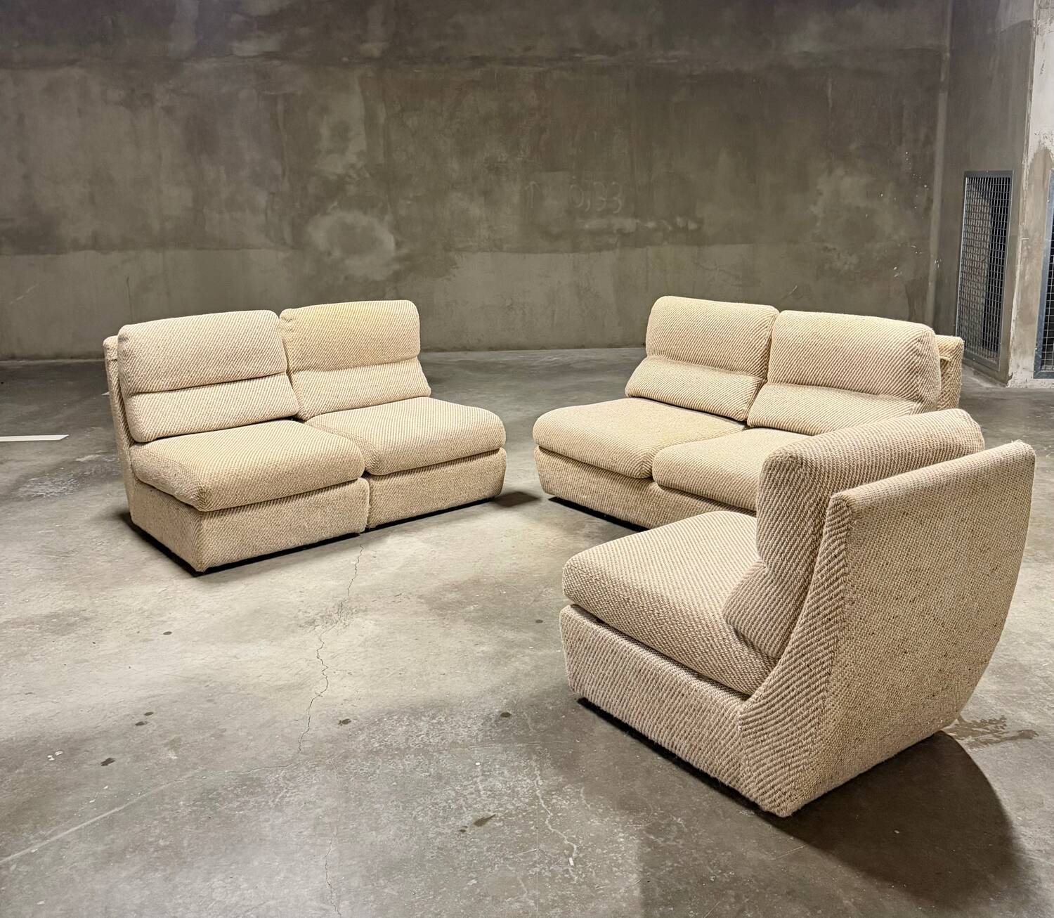 Vintage modular sofa