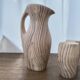Ceramic pitcher and glasses by Grandjean Jourdan, Vallauris