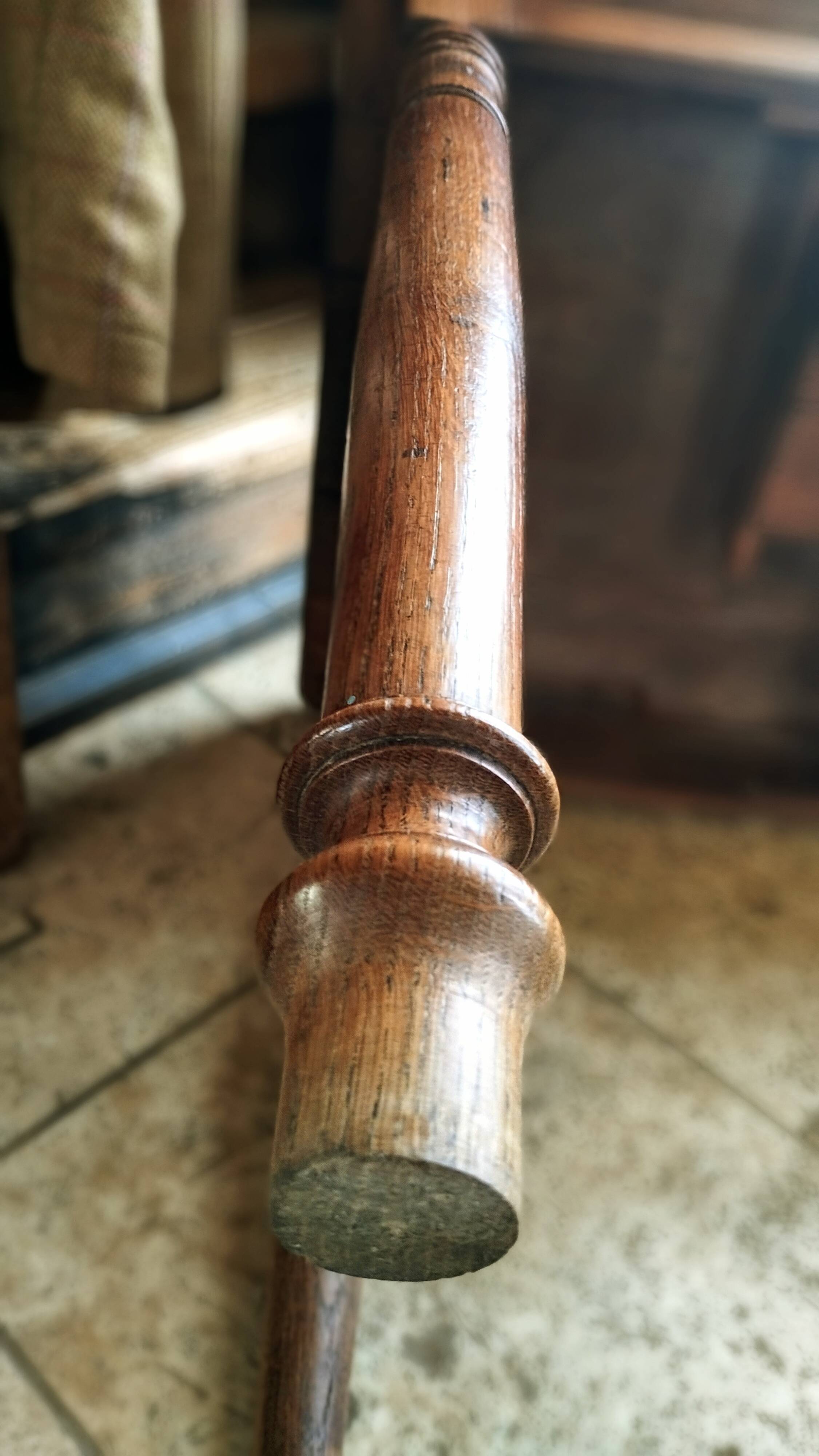 Early 20th century oak side table