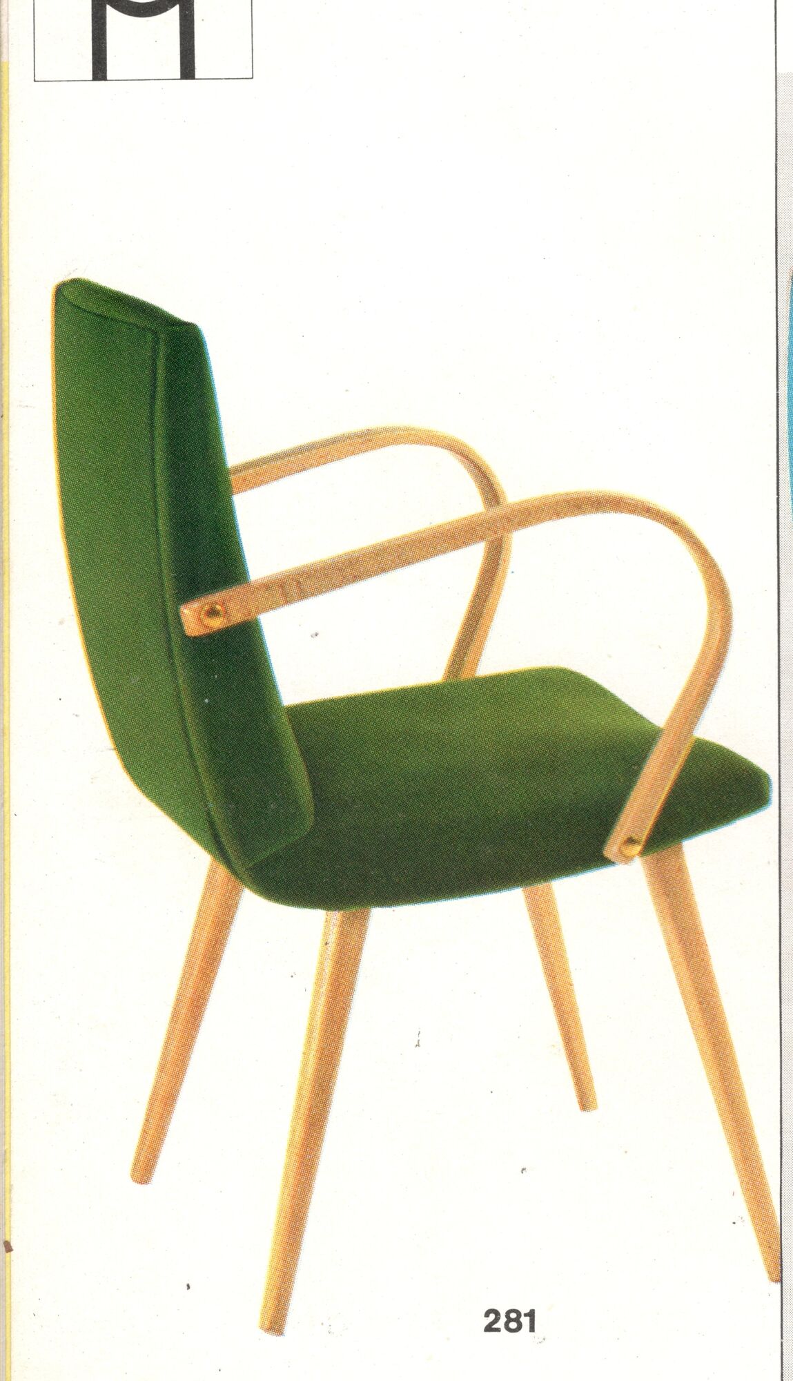 Scandinavian Vintage Chair Armchair