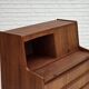 Commode danoise des années 1970 avec un miroir pliant, en bois de teck.
